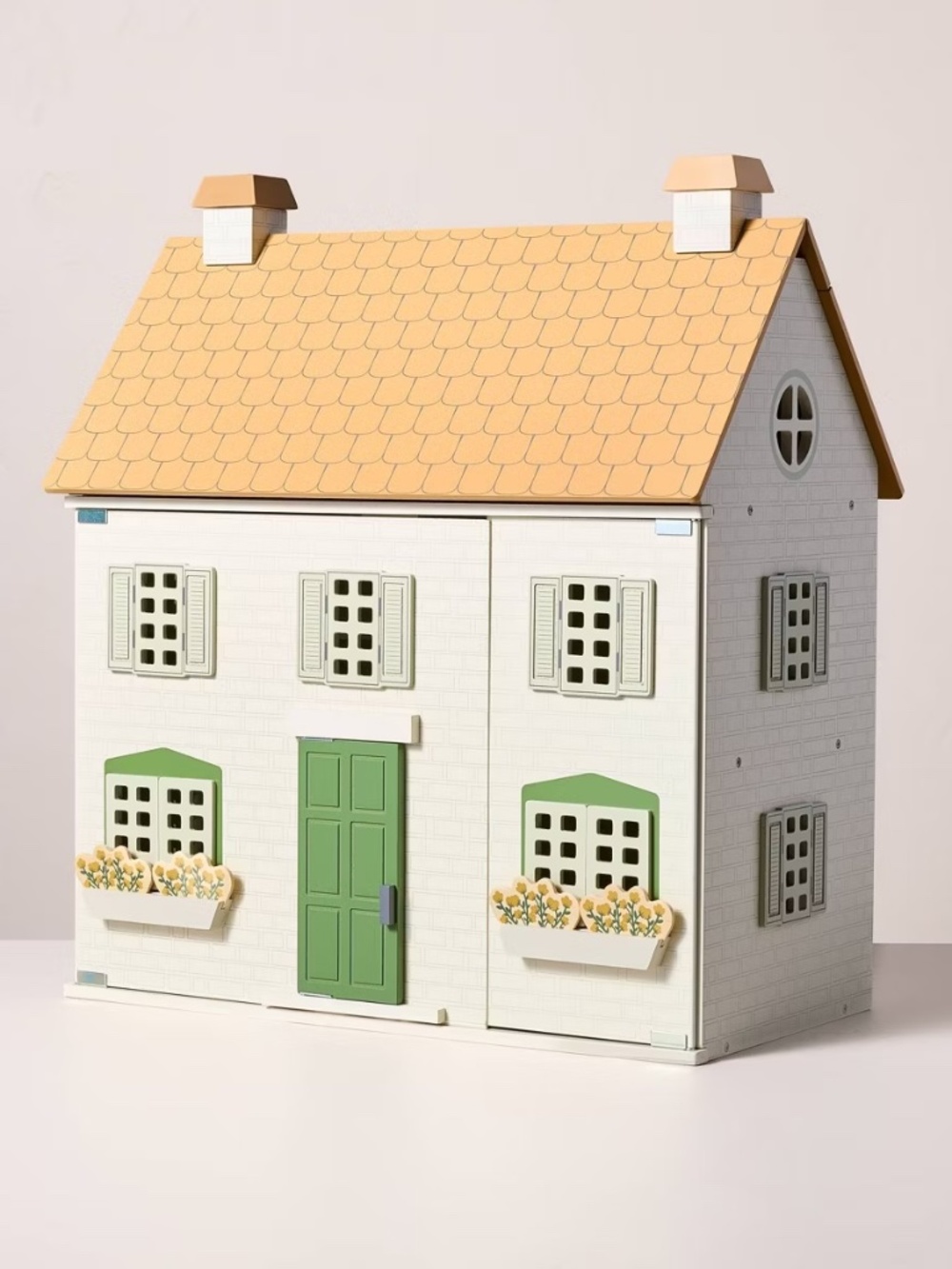 Toy Doll Townhouse with Furniture –Hearth & Hand Magnolia 20pc Cream Wood Set